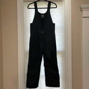 White Sierra Snow Pants Bib (youth size medium)
